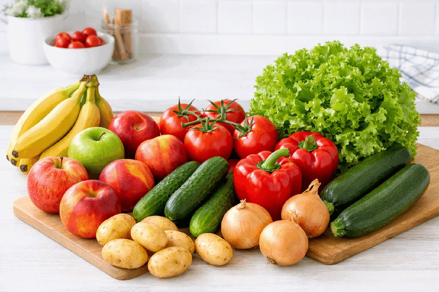 Poln voziček vitaminov (in nič slabe vesti pri blagajni)