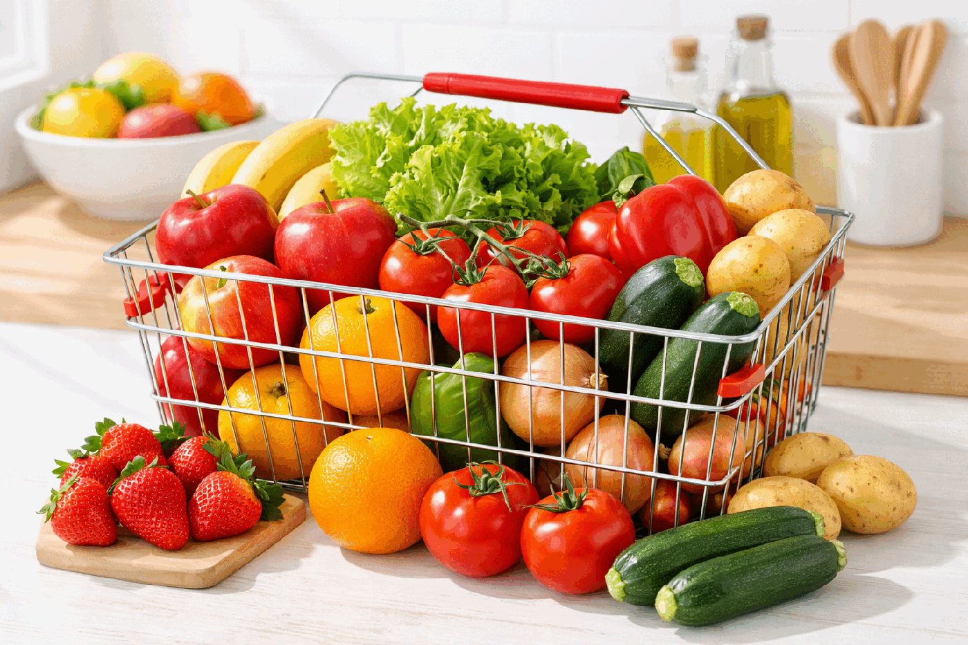 Poln voziček vitaminov za manj kot 15 €? Izziv sprejet!