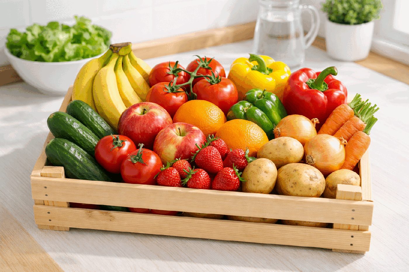 Zaboj vitaminov za manj kot 15 €: kako napolniti hladilnik brez slabe vesti