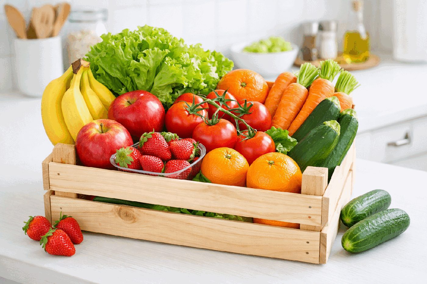 Zaboj vitaminov za manj kot 15 €: sadno-zelenjavni reset tedna