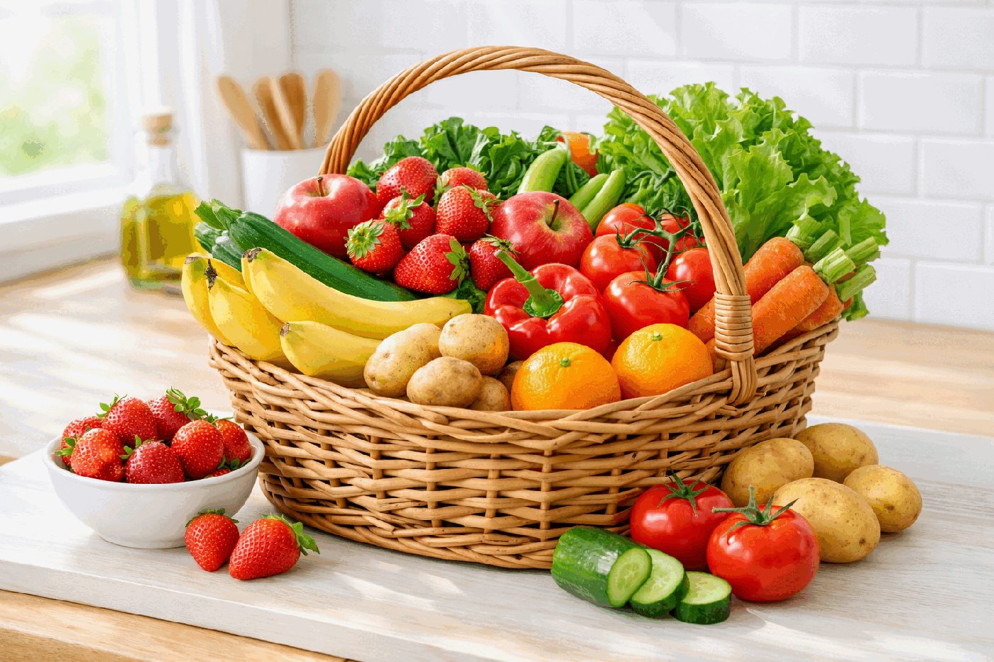Zaboj vitaminov za manj kot kosilo zunaj: sveža bera iz Eurospina