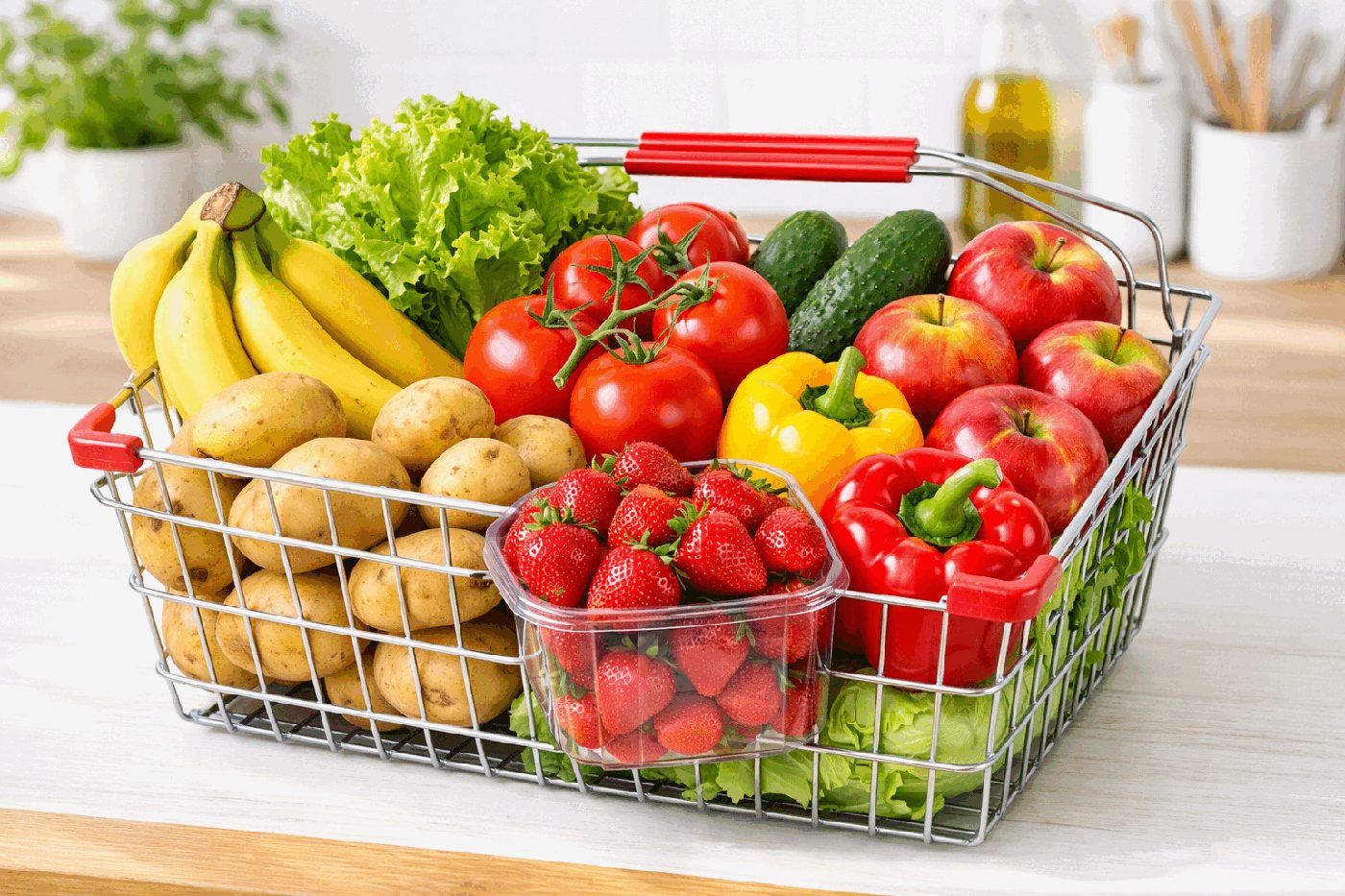 Zelenjavni jackpot: poln voziček vitaminov za manj kot 15 €